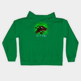 Bull Alien Kids Hoodie